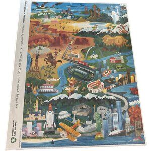 Jigsaw Puzzle 1000 Piece - United States Of Adventure - Approx 27.5 X 19.5